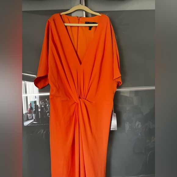 NWT Maggy London Draped twist front dress size 10 - Picture 6 of 7